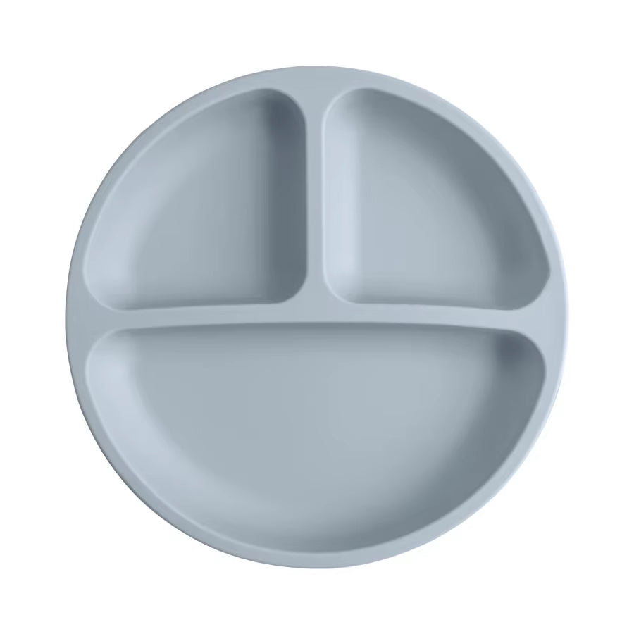 1PCS Baby Sucker Silicone Dining Plate BPA Free Children Dishes Suction Toddle Training Tableware Kids Feeding Bowls Baby Stuff